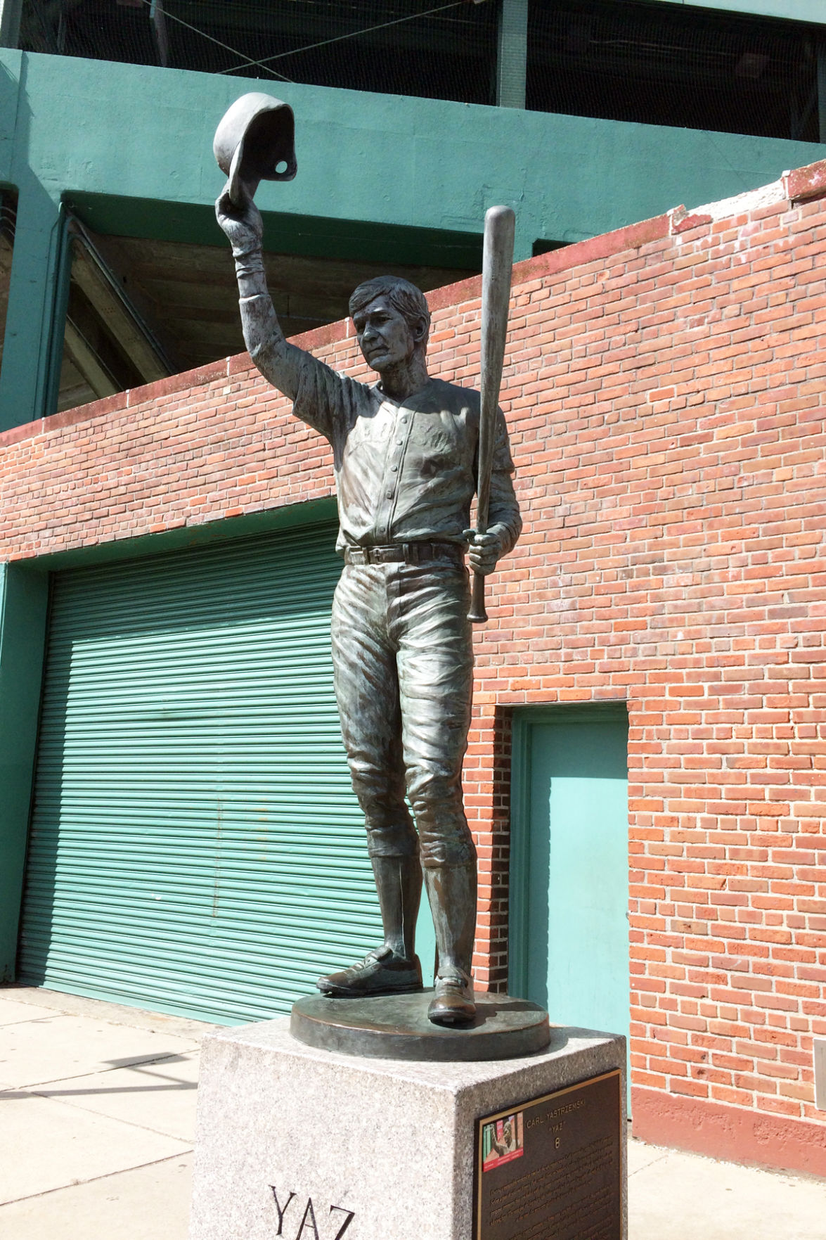 172 Carl Yastrzemsk, nicknamed Yaz, played for the Red Sox for 23 years and is a Red Sox icon..jpg